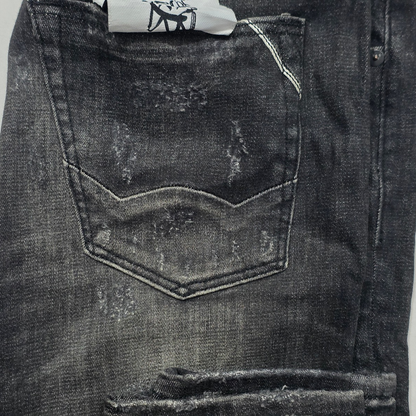 Pantalon Cult Of Individuality 34x32 Skinny Negro (Usado)