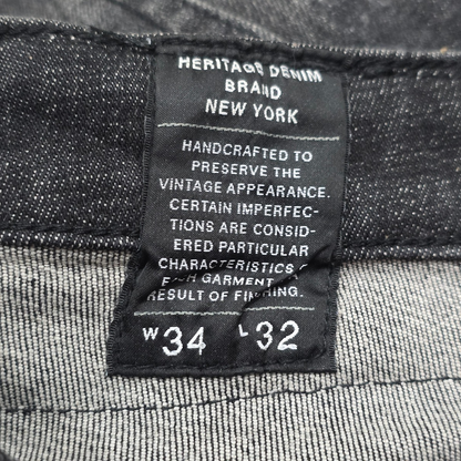 Pantalon Cult Of Individuality 34x32 Skinny Negro (Usado)