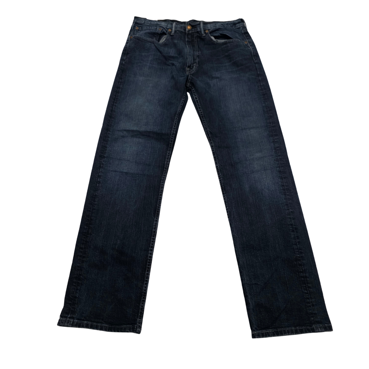 Pantalon Levis 505 34x32 Azul Marino Oscuro (Usado)