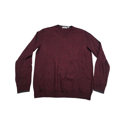 Sueter Calvin Klein Grande L Vino Cuello V