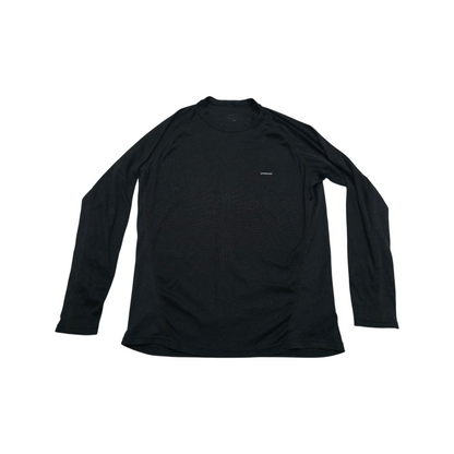 Playera Manga Larga Patagonia Capilene Grande L Negro