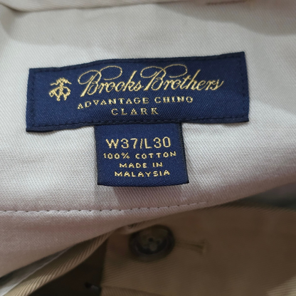 Pantalon Brooks Brothers 37x30 Clark Fit Cafe