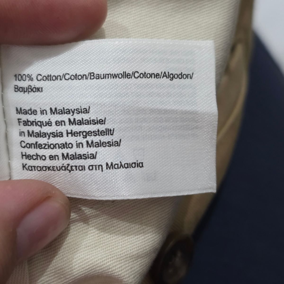 Pantalon Brooks Brothers 37x30 Clark Fit Cafe