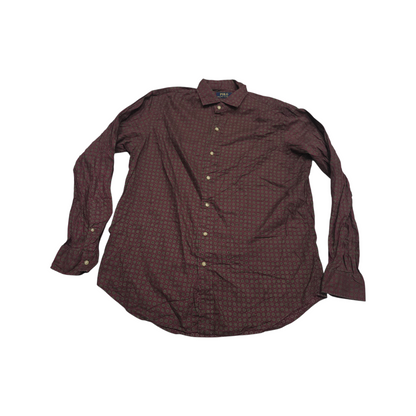 Camisa Ralph Lauren Grande L Vino Figuras (Usado)