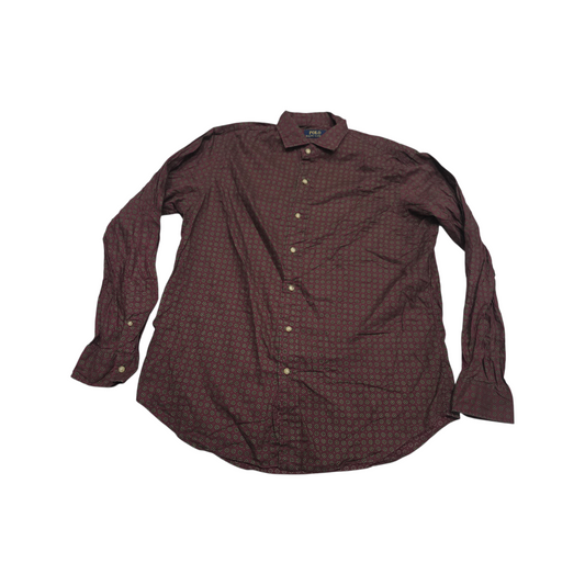 Camisa Ralph Lauren Grande L Vino Figuras (Usado)