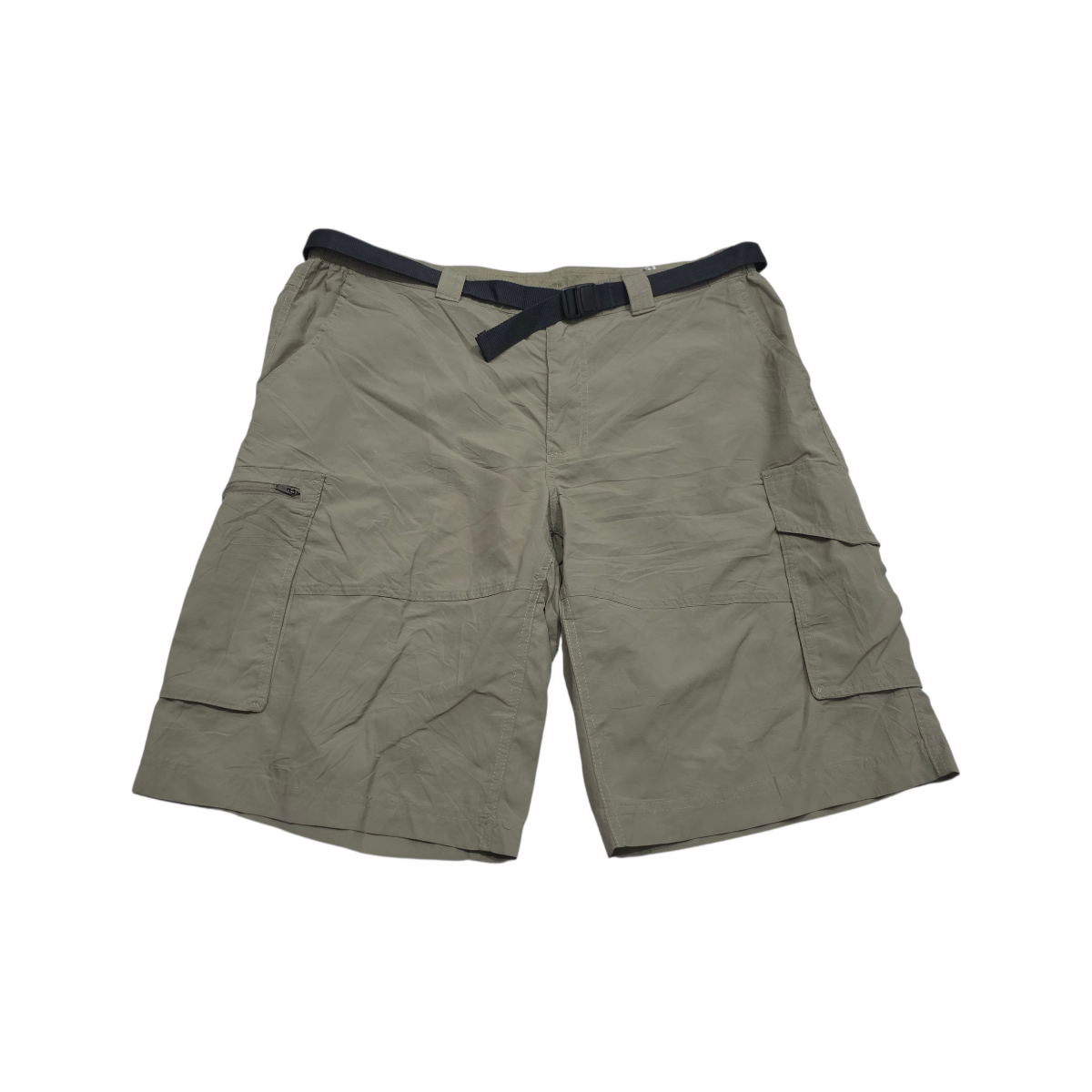 Bermuda Con Cinturon Columbia Talla 38 Cafe