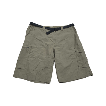 Bermuda Con Cinturon Columbia Talla 38 Cafe