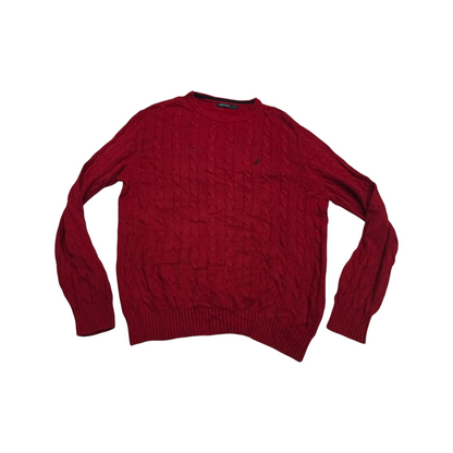 Sueter Nautica Grande L Rojo