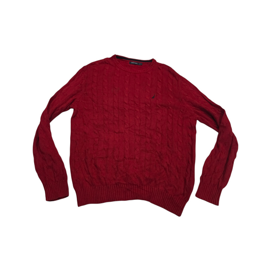 Sueter Nautica Grande L Rojo