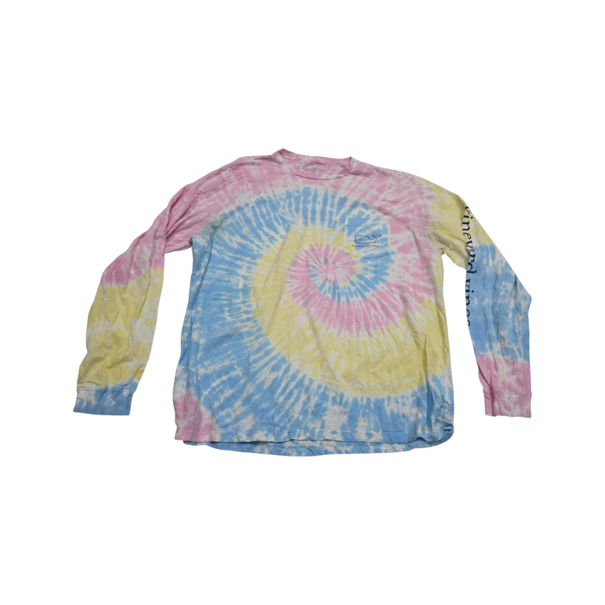Playera Vineyard Vines Xgrande Xl Azul Rosa Amarillo