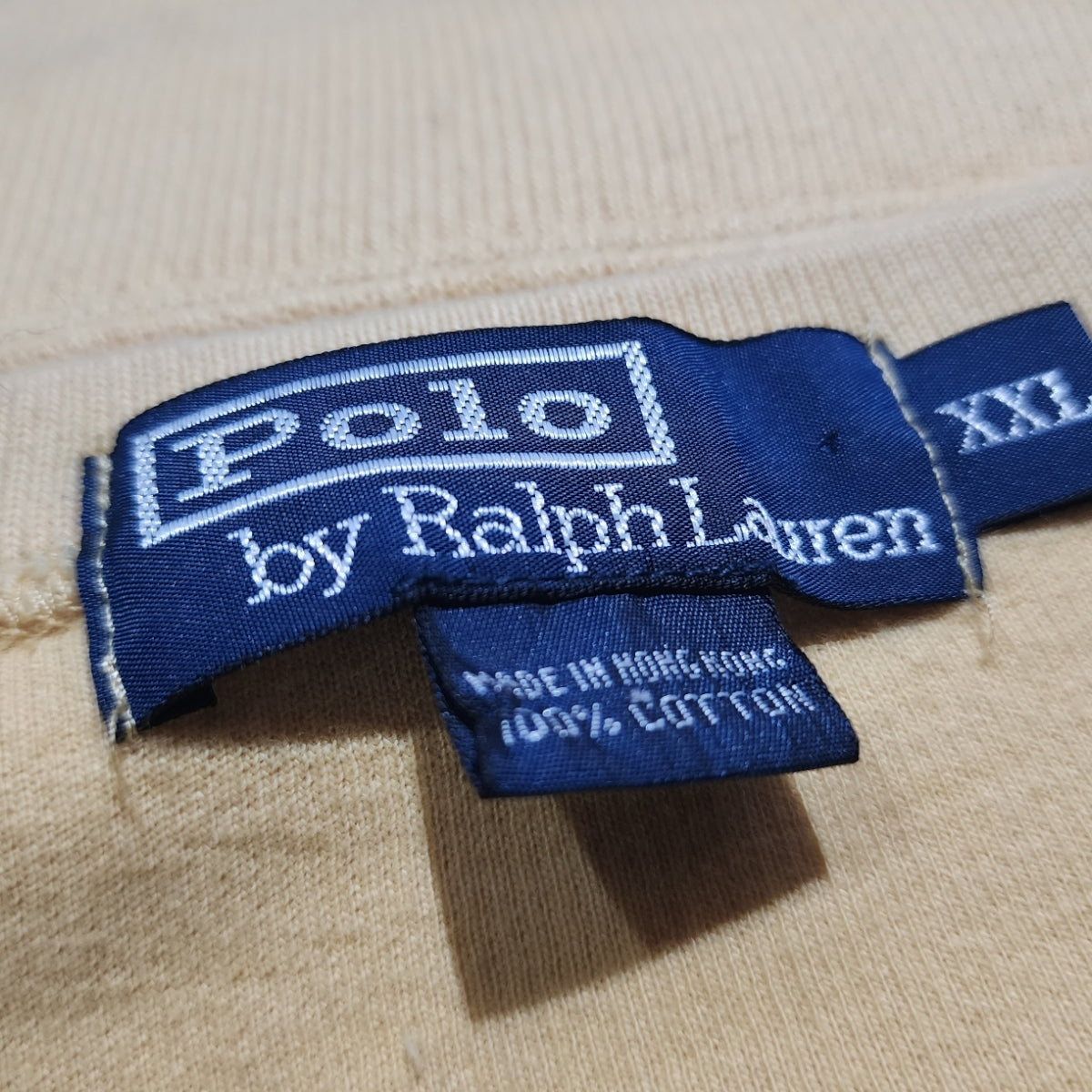 Sueter Ralph Lauren 2xl Amarillo Pony Azul