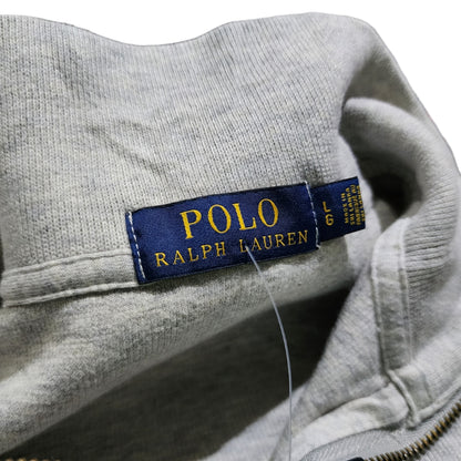 Sueter Ralph Lauren Xgrande Pony Azul Gris Claro