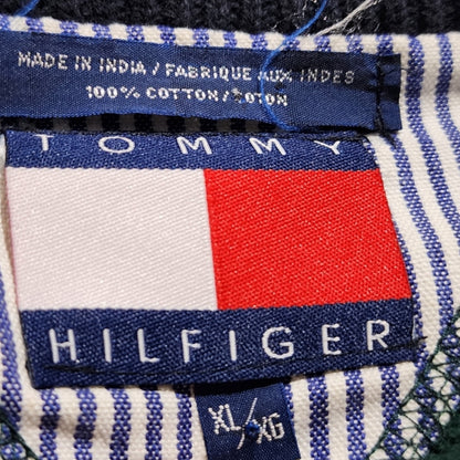 Sueter Tommy Hilfiger Xgrande Xl Verde Retro