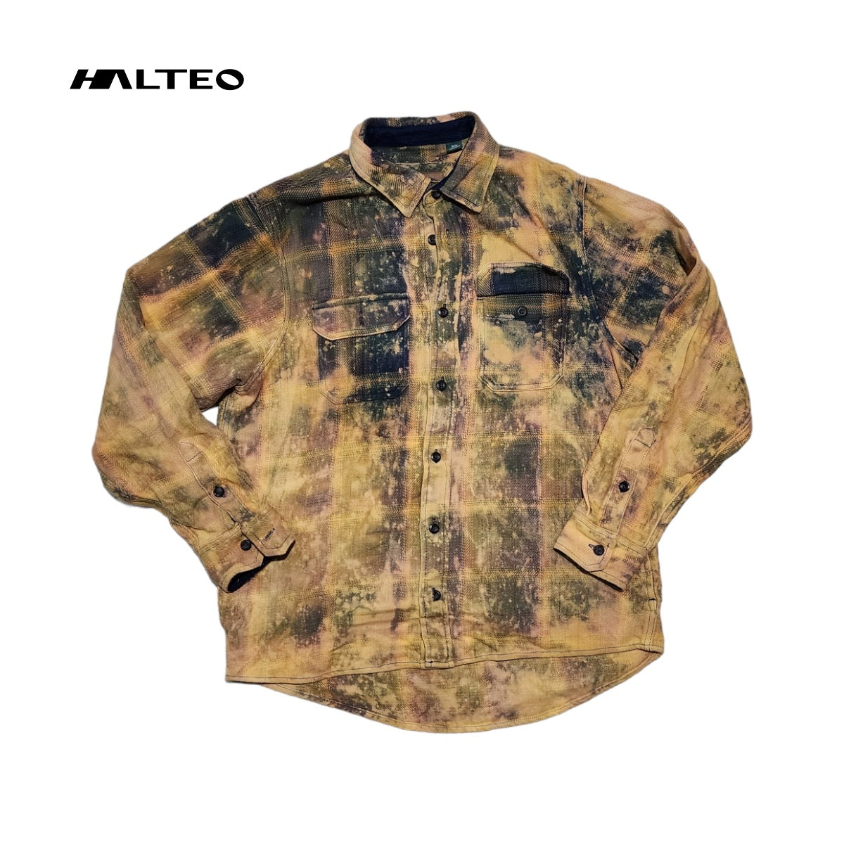 Camisa Gruesa Orvis Mediana M Cafe
