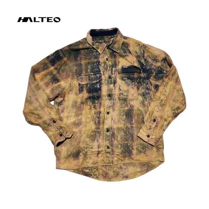 Camisa Gruesa Orvis Mediana M Cafe
