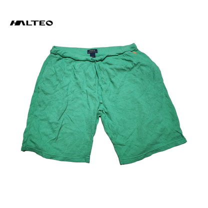 Short Ralph Lauren Xgrande Xl Verde Pony Naranja