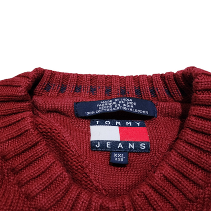 Sueter Tommy Hilfiger 2xl Rojo