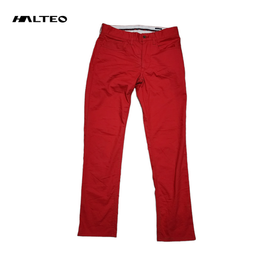 Pantalon Ralph Lauren 28x30 Golf Slim Fit Rojo