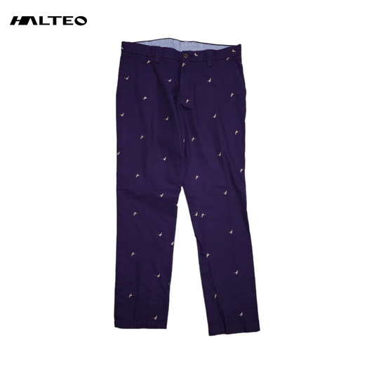 Pantalon Tommy Hilfiger 34x32 Slim Fit Morado Figuras