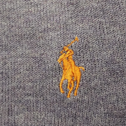 Sueter Polo Ralph Lauren Grande L Morado Pony Naranja