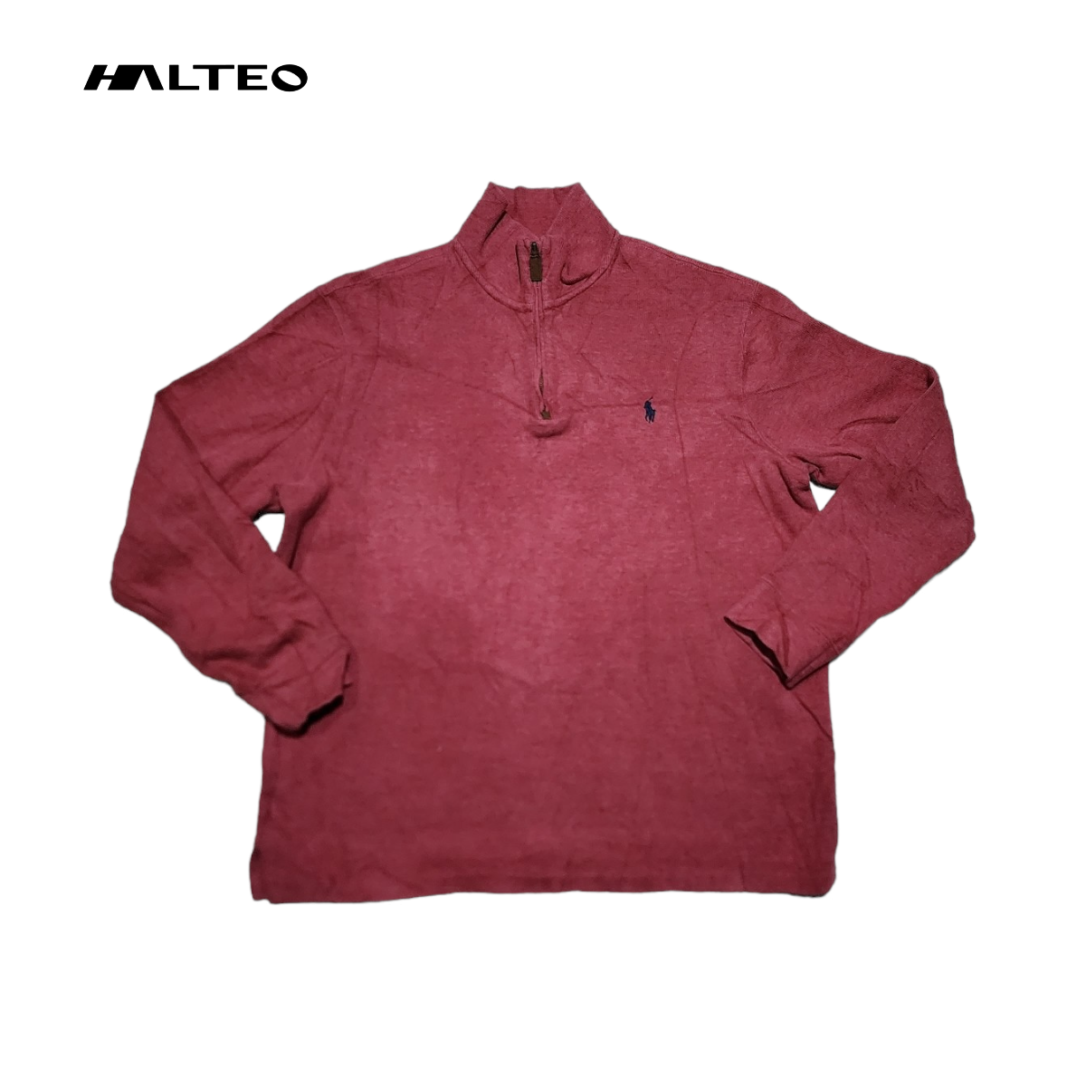 Sueter Ralph Lauren Grande L Rojo Pony Azul