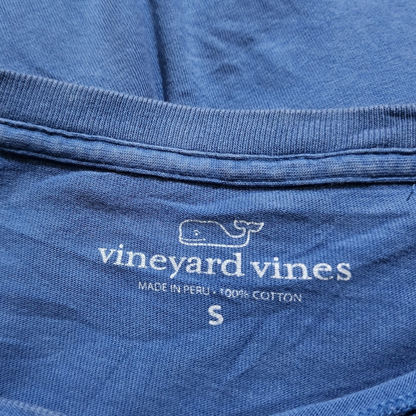 Playera Manga Larga Vineyard Vines Chico S Azul