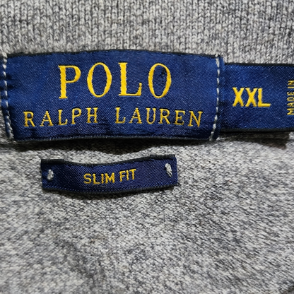 Playera Manga Larga Polo Ralph Lauren 2xl Slimfit Gris