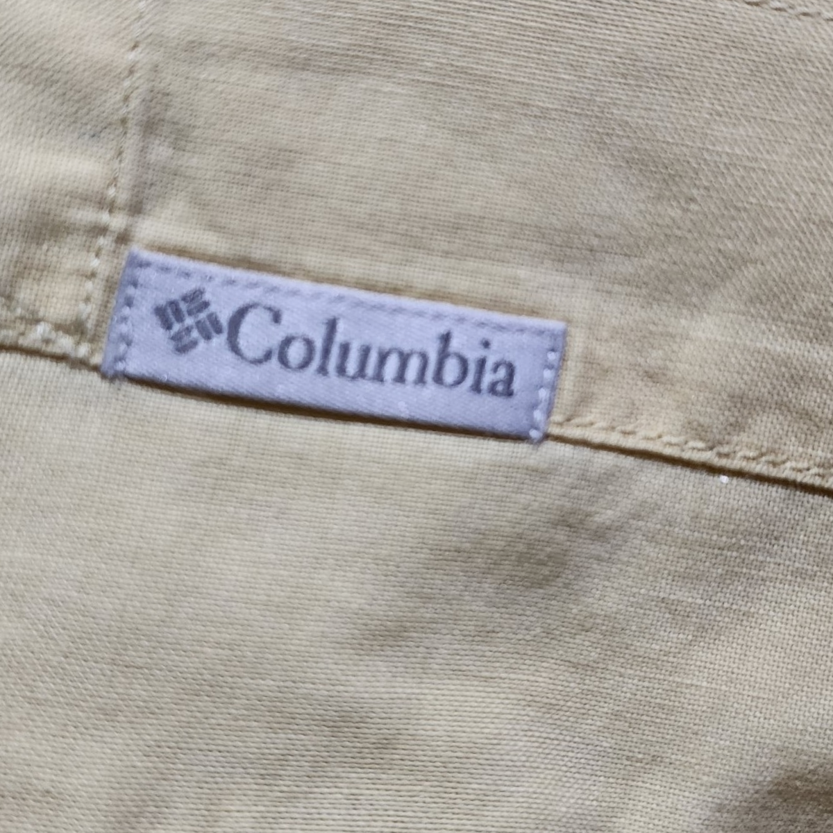 Camisa Manga Corta Columbia Xgrande Xl Amarillo