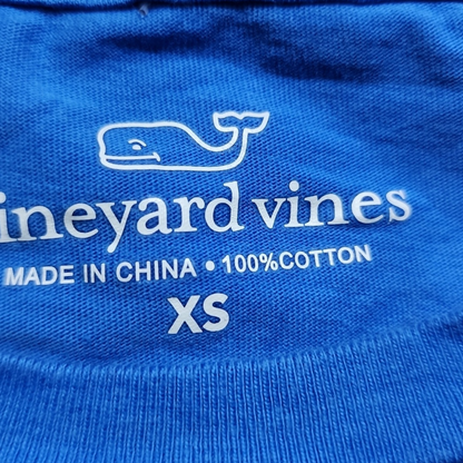 Playera Vineyard Vines Xchico Xs Azul