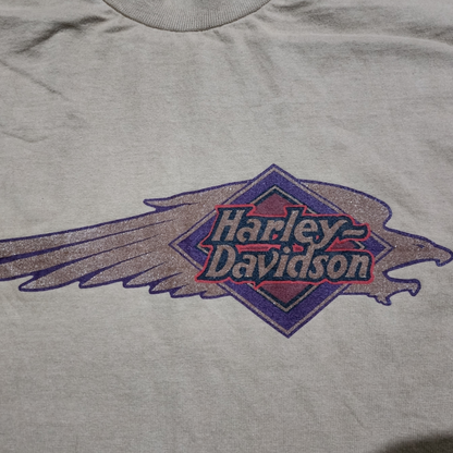 Playera Harley Davidson Chico S Café