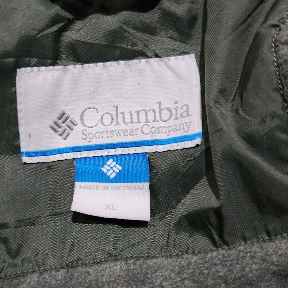 Chamarra Caliente Columbia Xgrande Xl Verde