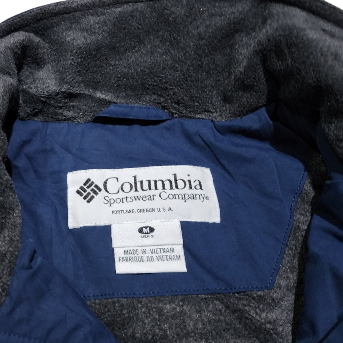 Chamarra Columbia Mediana M Azul