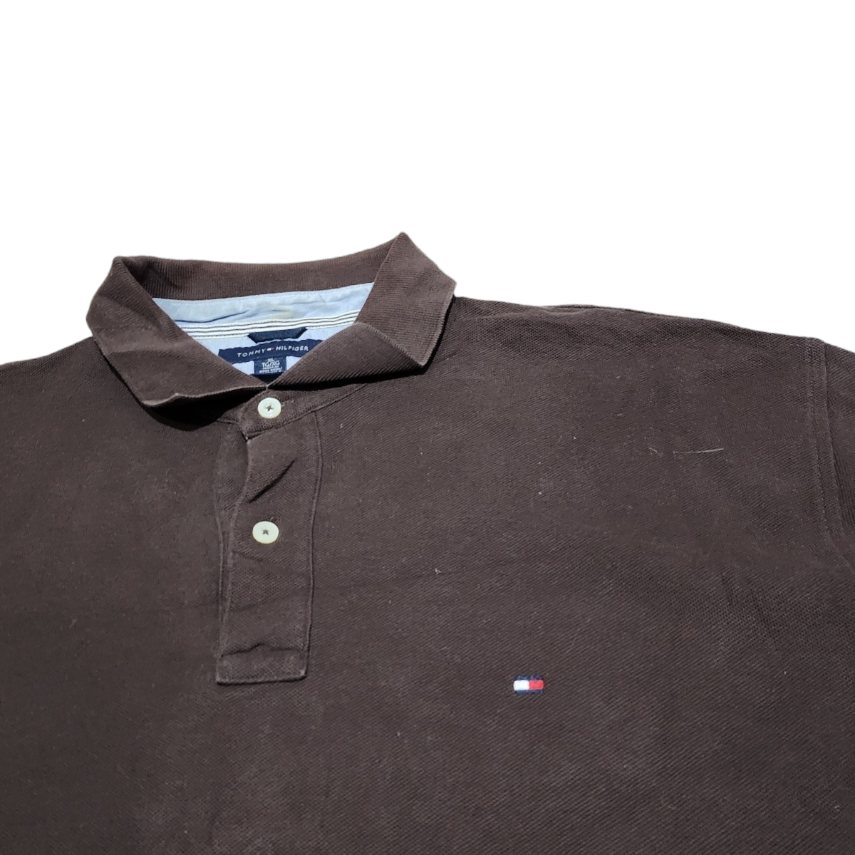 Playera Polo Tommy Hilfiger Xgrande Xl Café