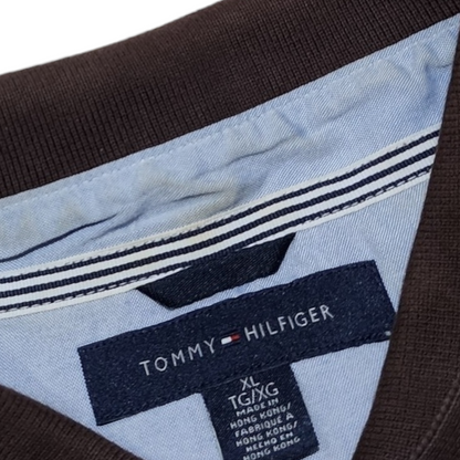 Playera Polo Tommy Hilfiger Xgrande Xl Café