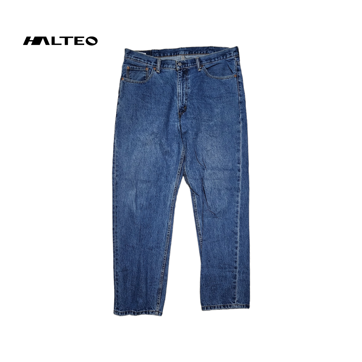 Pantalon Levis 550 38x32 Recto Azul