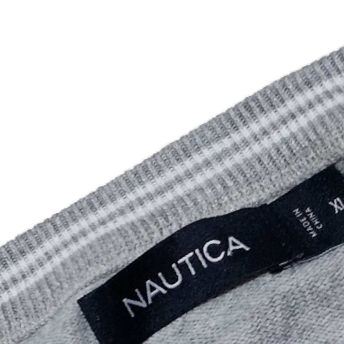 Sueter Nautica Xgrande Xl Gris