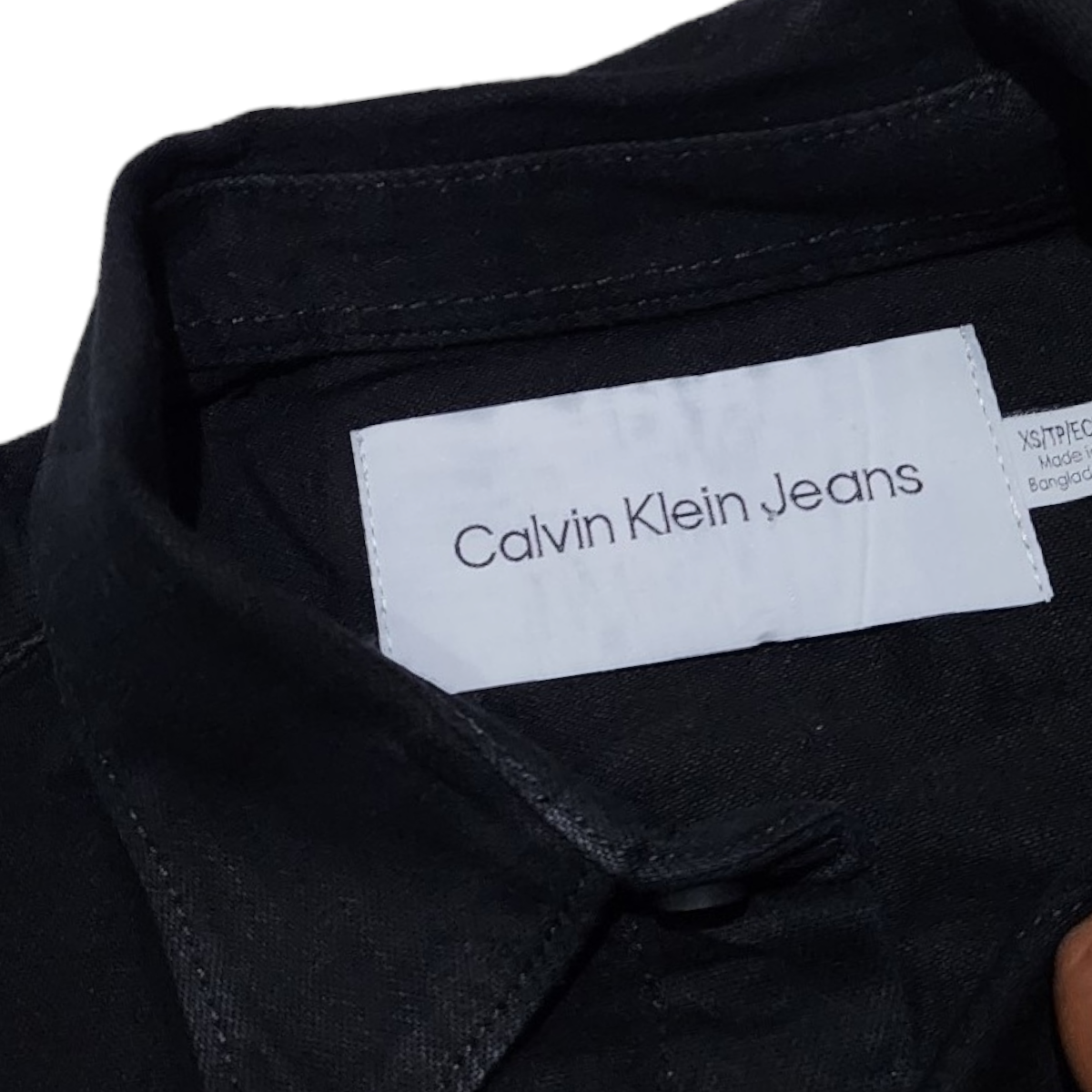 Camisa Calvin Klein Jeans Xchico Xs Negro