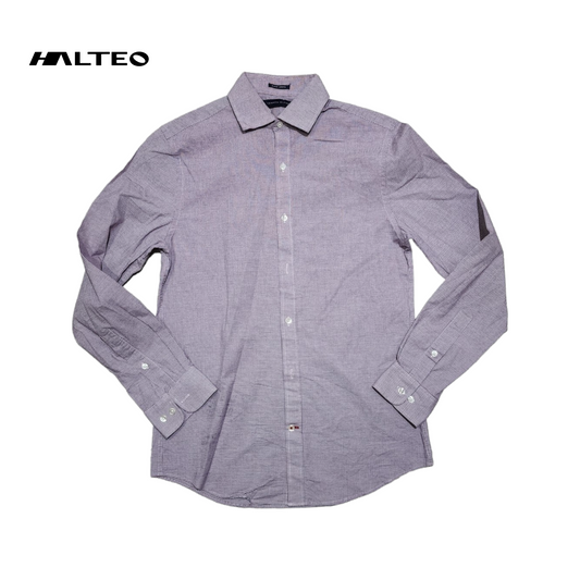 Camisa Tommy Hilfiger Chico S 14 1/2 32-33 Cuadros Slimfit