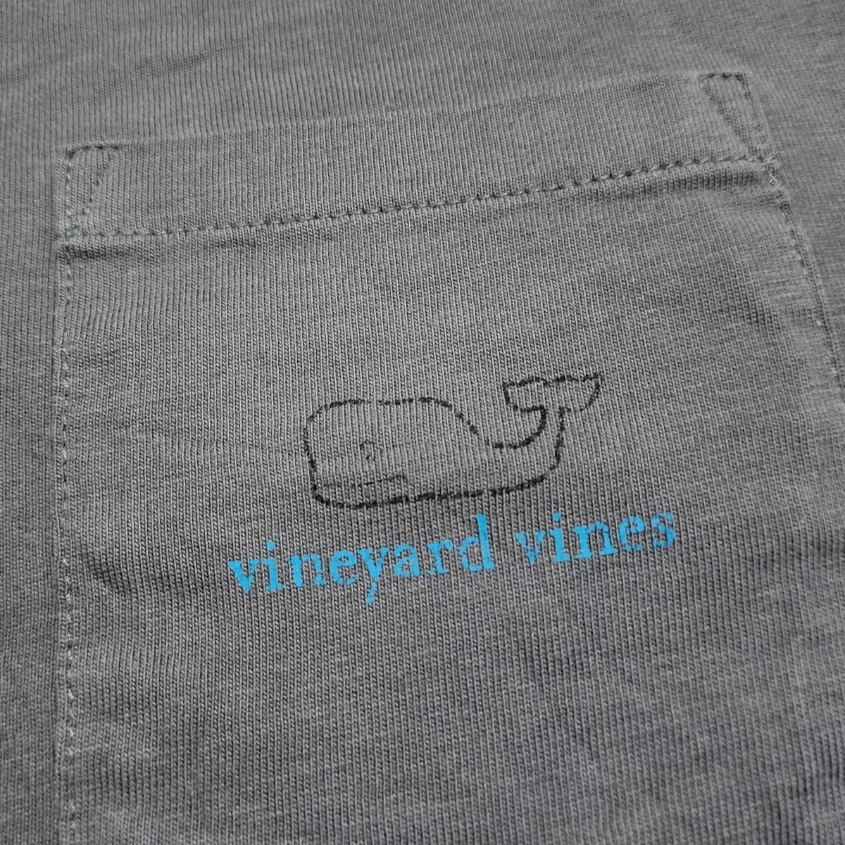 Playera Manga Larga Vineyard Vines Chico S Gris