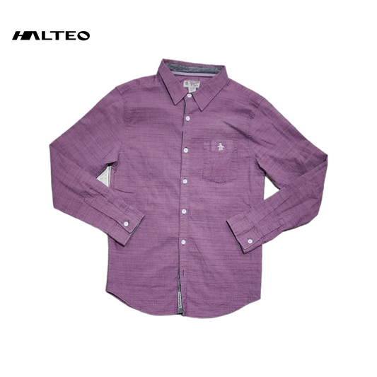 Camisa Penguin Xchico Xs Morado