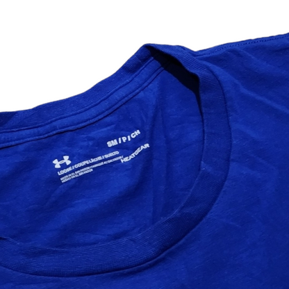 Playera Manga Larga Under Armour Project Rock Chico S Azul