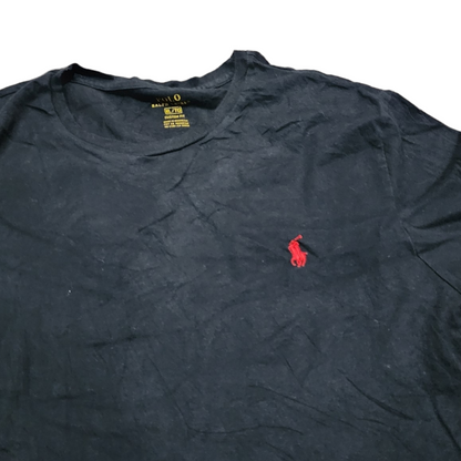 Playera Manga Larga Ralph Lauren Xgrande Xl Custom Fit Negro