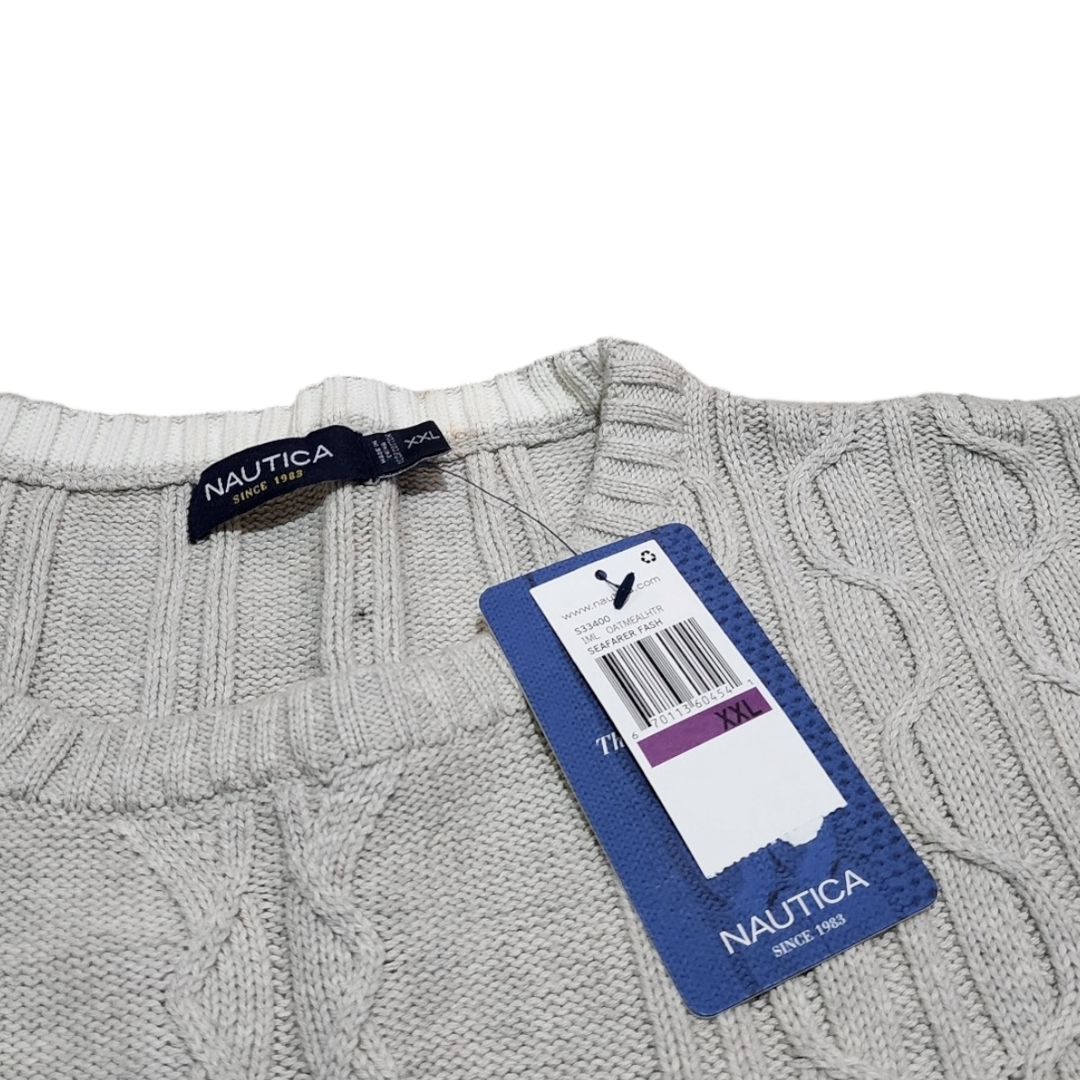 Sueter Nautica 2xl Gris