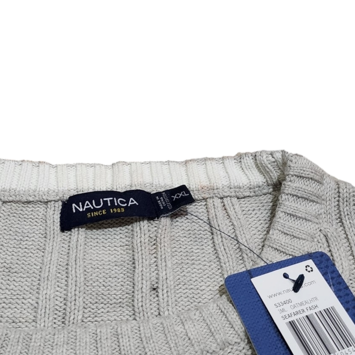 Sueter Nautica 2xl Gris