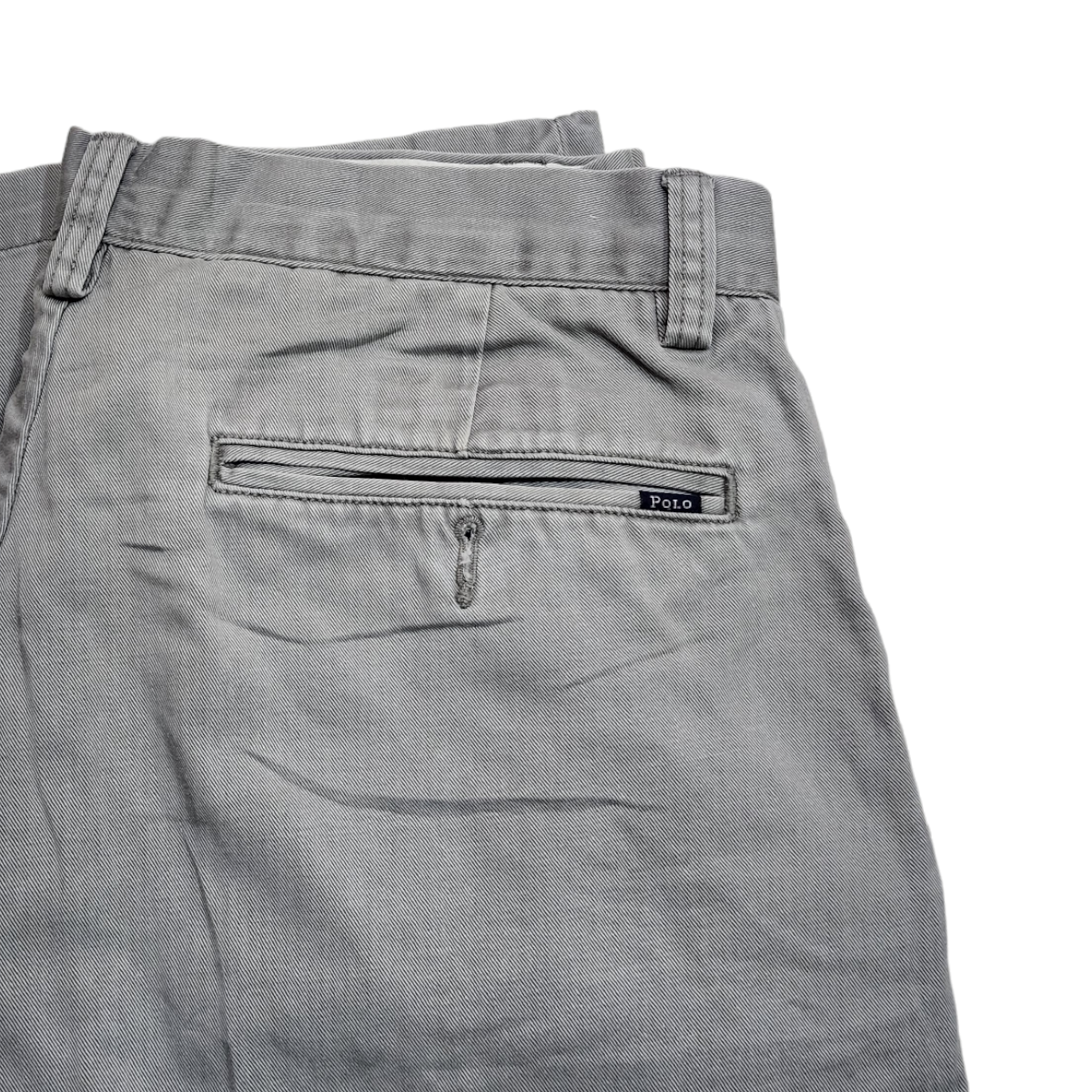 Pantalon Polo Ralph Lauren 30x30 Classic Fit Gris Deslavado