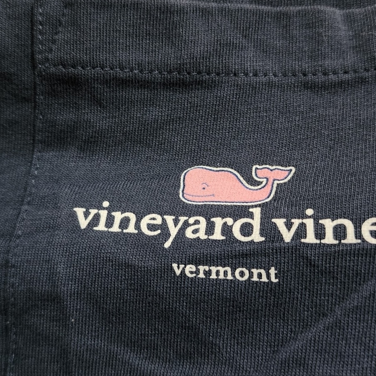 Playera Manga Larga Vineyard Vines Grande L Azul Vermont