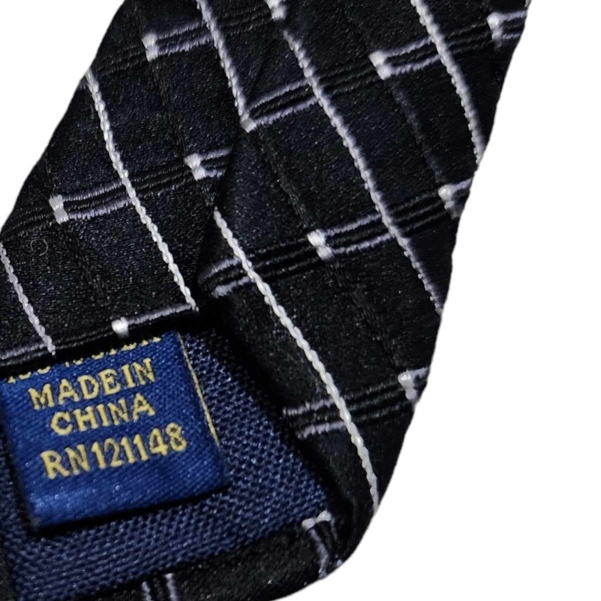 Corbata Michael Kors Negra Figuras
