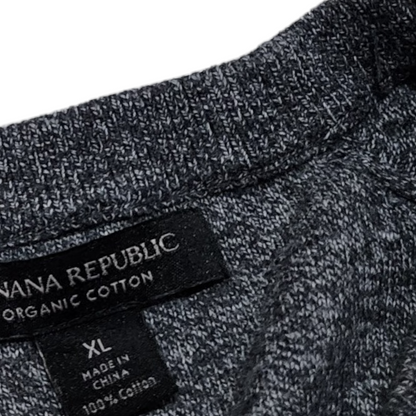 Sueter Banana Republic Xgrande Xl Gris Organic Cotton