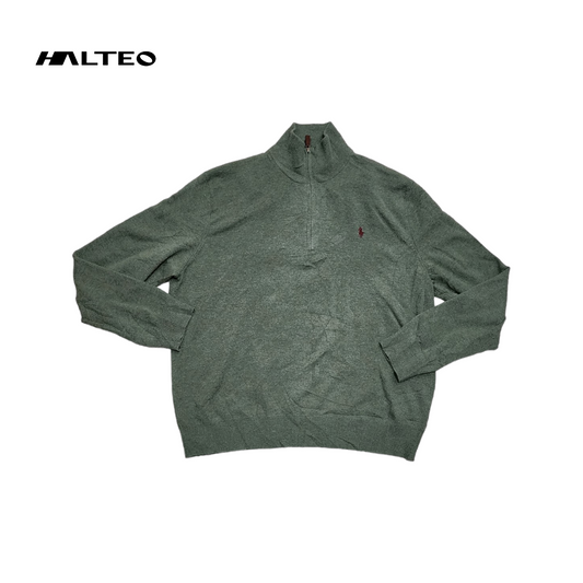 Sueter Polo Ralph Lauren Xgrande Xl Verde Pony Vino Lana