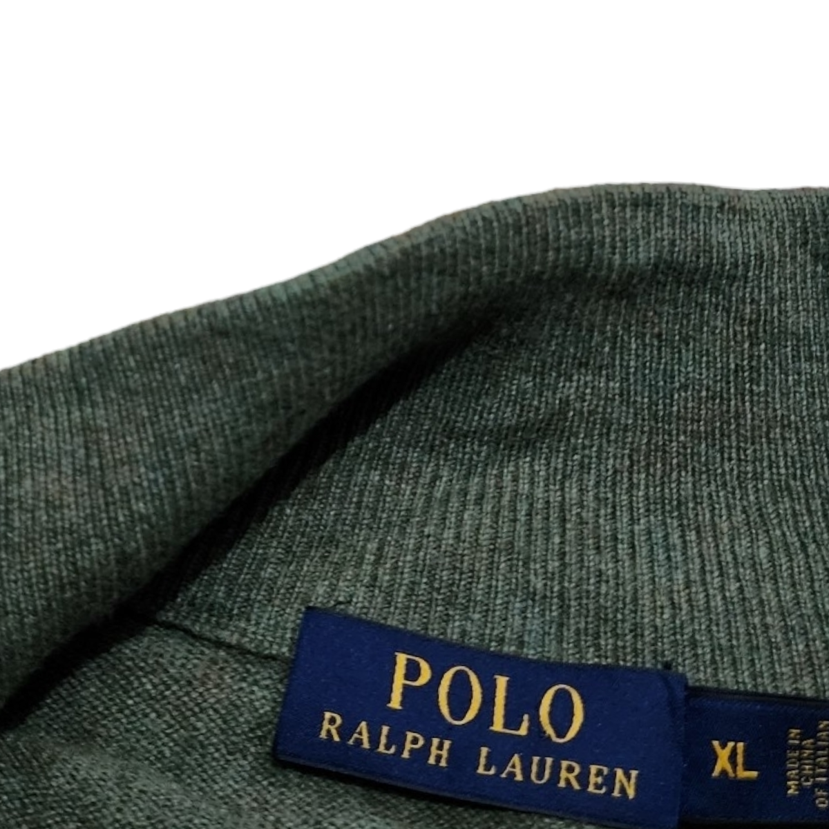 Sueter Polo Ralph Lauren Xgrande Xl Verde Pony Vino Lana